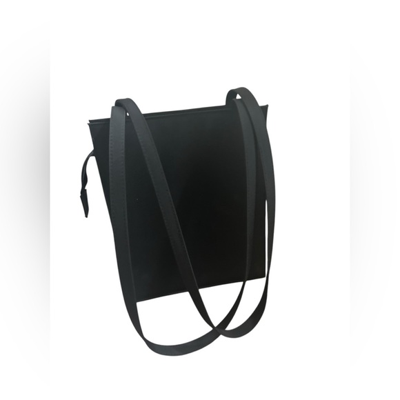 Vintage 90s black and white fur animal print shoulder bag - Picture 3 of 10